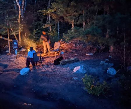 HB Mitchell Island West N22 Houseboat Campsite