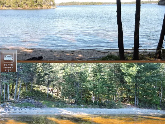 HB Depthfinder View N8 Houseboat Campsite Picture 1