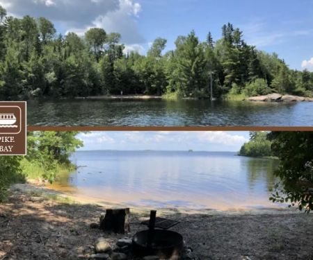 HB Pike Bay N32 Houseboat Campsite