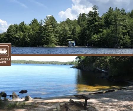 HB Smuggler’s Point N40 Houseboat Campsite