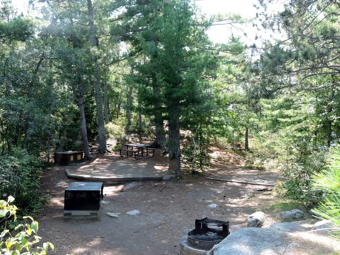 Depthfinder Island N7 Campsite Picture 5