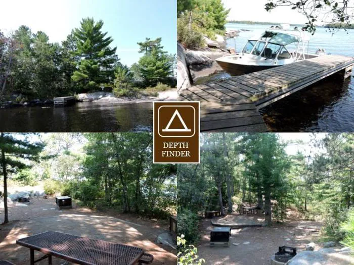 Depthfinder Island N7 Campsite Picture 1