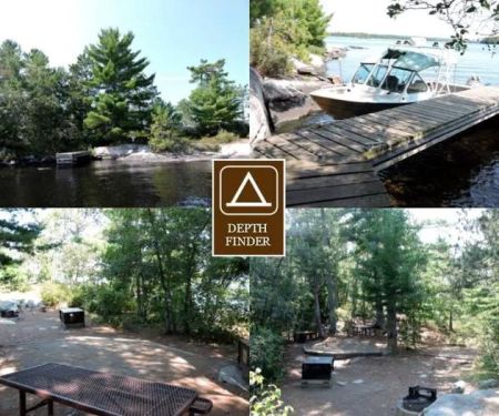 Depthfinder Island N7 Campsite