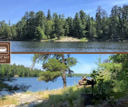 HB Lost Bay East K40 Houseboat (Rock Landing) Campsite