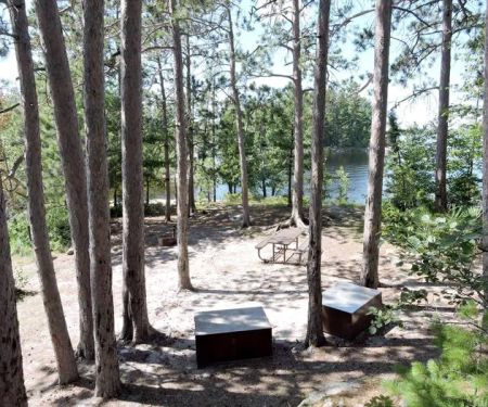 Wolf Pack East N48 Campsite