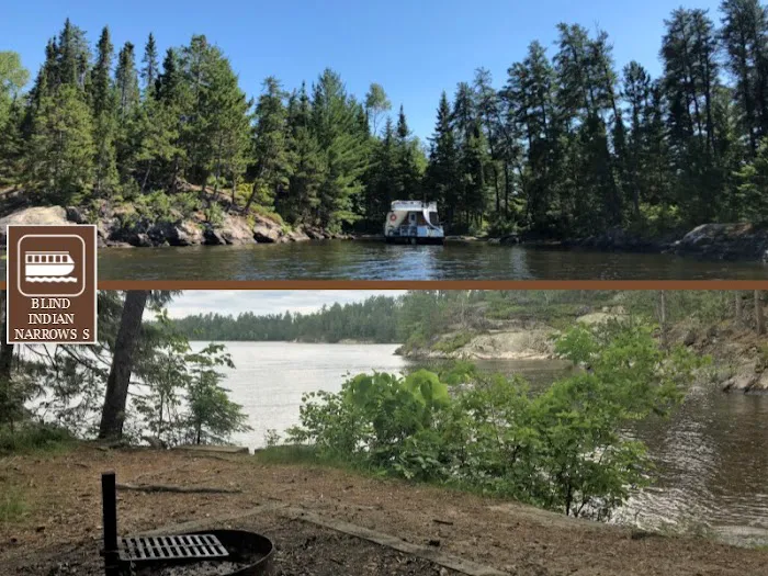 HB Blind Indian Narrows South N2 Houseboat Campsite Picture 2