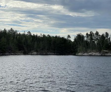 HB Blind Indian Narrows South N2 Houseboat Campsite