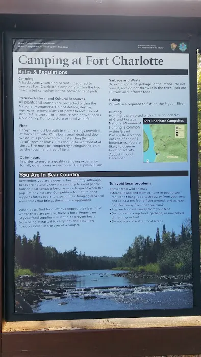 Fort Charlotte Backcountry Campgrounds Picture 5