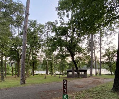 Campsite with Shelter #11