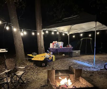 Moccasin Track Camping Area, Water & Electric Sites, plus Cottages