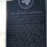Campsite Marking Start Of San Jacinto Campaign