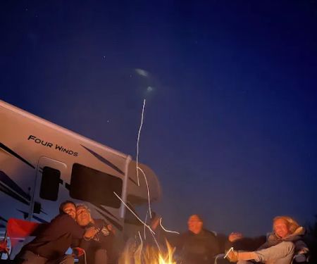 Phrog and Munkey camping