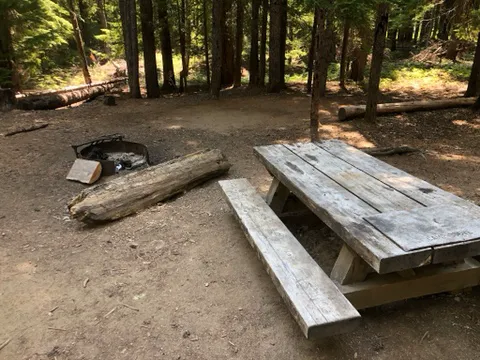 Lake Creek Campground - Little Wenatchee River Picture 7
