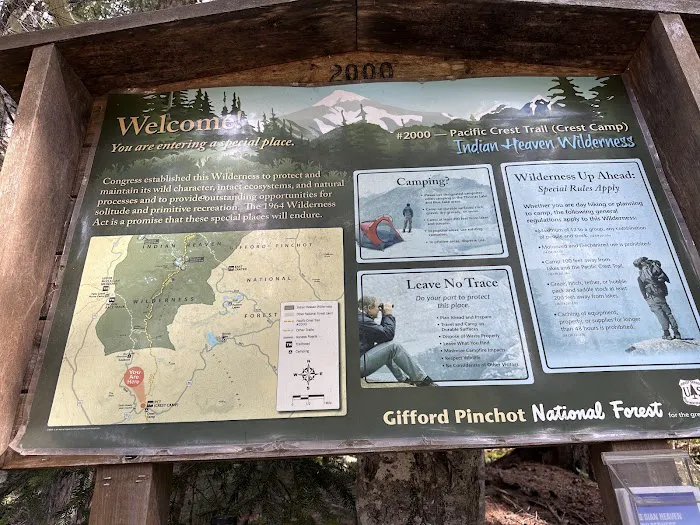 Campground: Crest Camp/Trailhead Picture 1