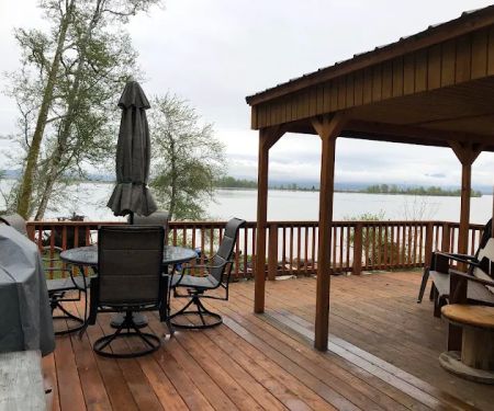 Columbia River Rest at Pillar Rock