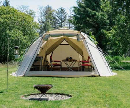 Snow Peak Campfield: Long Beach