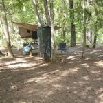 Priest Lake osprey campground site 5