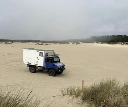 South Jetty Sand Camping Access