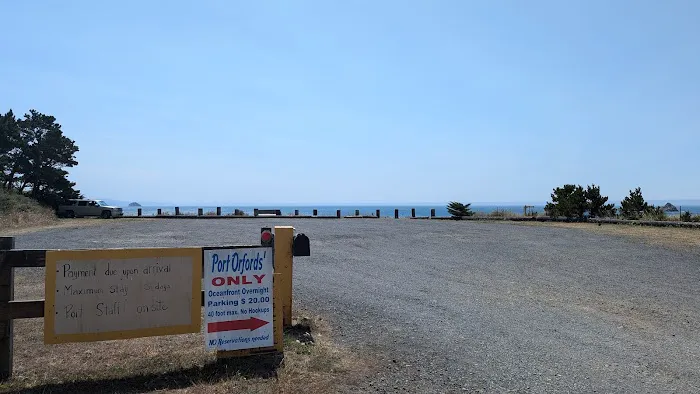 Port Orford Overnight Parking Picture 2