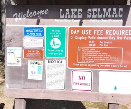 Osprey loop campground at Lake Selmac