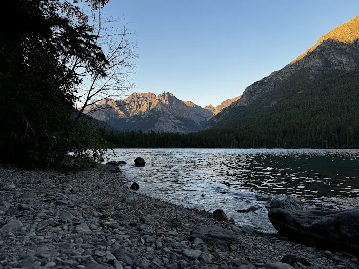 Head Bowman Lake Campground Picture 2