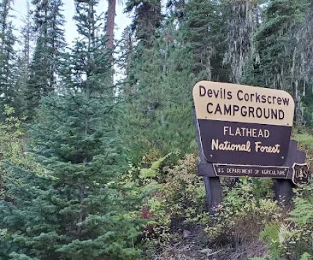 Devils Corkscrew Campground
