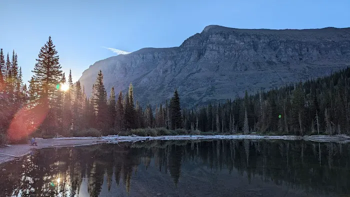 Upper Two Medicine Lake Campground Picture 1