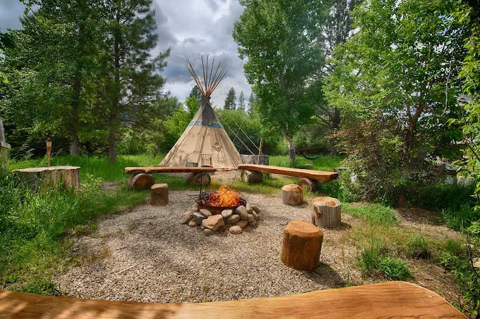 Teepees by the River Picture 2