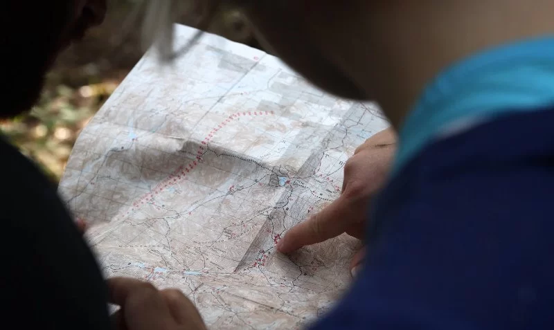 How to Read a Topographic Map and Use a Compass for Wilderness Navigation