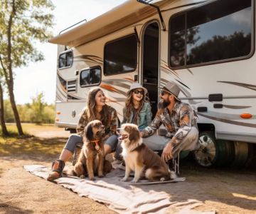 Living in an RV with Pets: Tips for Creating a Comfortable and Safe Environment for Your Furry Friends
